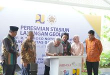 Menteri Basuki Resmikan Stasiun Lapangan Geologi Bayat