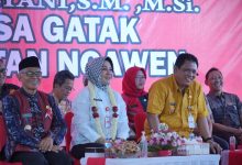 Sambang Warga, Bupati Resmikan Kios di Rest Area Desa Gatak