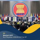 Menteri AHY Ikut Rayakan ASEAN DAY KE-57