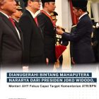 Dianugerahi Bintang Mahaputra Nararya Dari Presiden Joko Widodo, Menteri AHY Capai Target Kementerian ATR/BPN