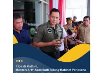 Tiba di Kaltim, Menteri AHY Akan Ikuti Sidang Kabinet Paripurna Pertama Bersama Presiden di IKN