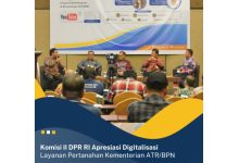 Komisi II DPR RI Apresiasi Digitalisasi, Layanan Pertanahan Kementerian ATR/BPN