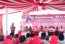 Sambang Warga, Bupati Klaten Resmikan Pendapa Desa Blanceran