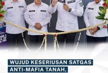 Wujud Keseriusan Satgas Anti Mafia Tanah, Kementerian ATR/BPN Resmikan Spartan Command Center