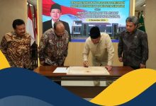 Menteri Nusron Tanda Tangani Prasasti Peresmian Kantor Pertanahan Kabupaten Sukabumi