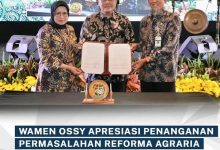 Wamen Ossy Apresiasi Penanganan Permasalahan Reforma Agraria Di Jawa Tengah Melalui GTRA