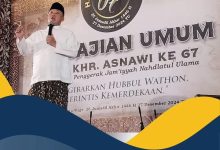 Menteri Nusron Wahid Hadiri Haul – 67 K.H Asnawi di Kudus