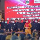 Bupati Lantik 60 Pejabat Baru di Pendapa Kabupaten Klaten